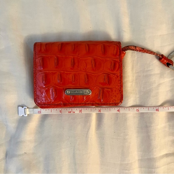 Brahmin Embossed Leather Mini Wallet - Picture 5 of 9